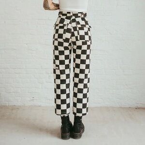 P&Co Checkered Fatigue Pants